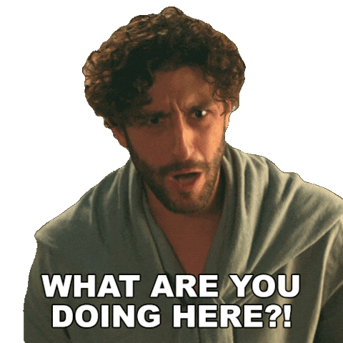 youmetuscany giphyupload shocked surprised what are you doing Sticker