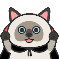 chou2_cat giphyupload 臭臭 chou2cat 吸血鬼 Sticker