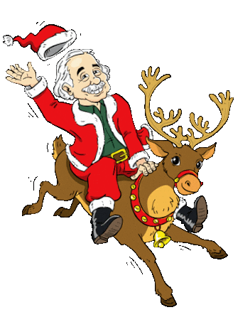 Christmas Reindeer Sticker by Ollie's