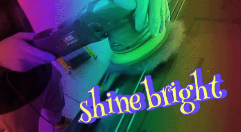 stickerynet detailing shine bright polishing autore GIF