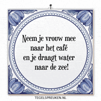 Water Nl GIF by Tegelspreuken.nl