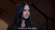 Emily Tosta Speech GIF by Party of Five