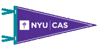 College Cas Sticker by New York University