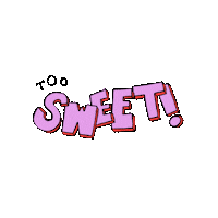 zzah_kween summer sweet handlettering animated type Sticker