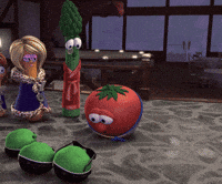 Veggie Tales Goodbye GIF