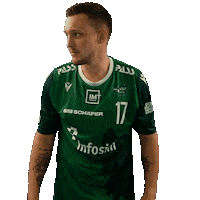 Handball Celebrating Sticker by Rimparer Wölfe