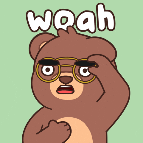 No Way Wow GIF by BEARISH