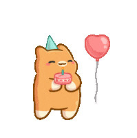 Happy Birthday Celebration Sticker