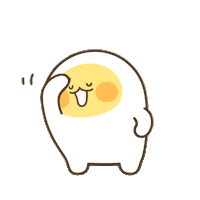 Egg No Sticker by Kcomics
