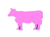 Cow Ufo Sticker by Explore Seattle Southside