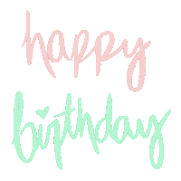 Happy Birthday Sticker