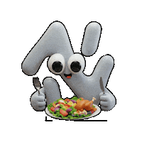 Comida Lunch Sticker by Brifly