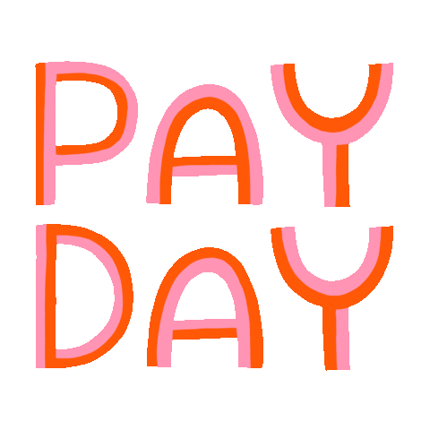 Cash Money Work Sticker by Katie Thierjung / The Uncommon Place