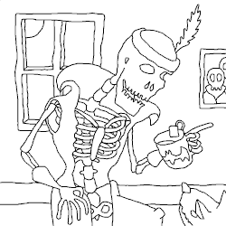 omarsaurio giphyupload skeleton esqueleto huesos GIF