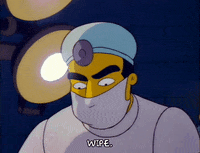 Leaning Season 3 GIF by The Simpsons