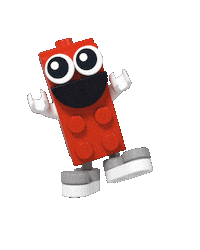 3D Toy Sticker by LEGO