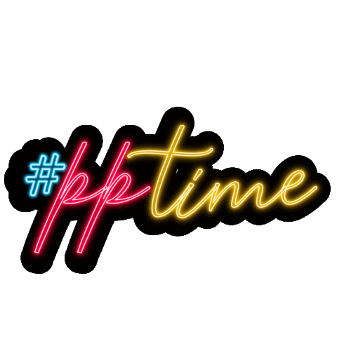 neon pp Sticker by Paulova Palacios