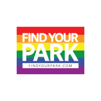 Gay Pride Rainbow Sticker by National Park Foundation