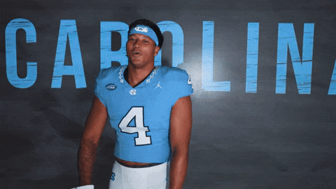 University Of North Carolina Football GIF by UNC Tar Heels
