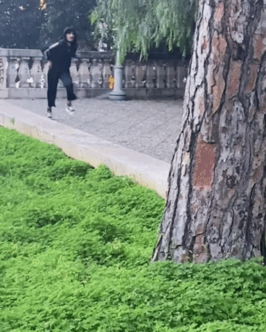 Leave Me Alone Running GIF