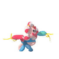 Happy Blow Up Sticker by verseday