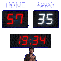 35 Away Sticker