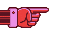Hand Finger Sticker