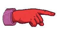 Hand Finger Sticker