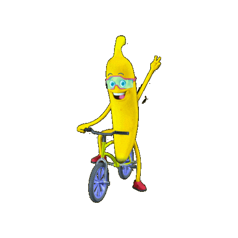 Banana Sticker by OBA HORTIFRUTI