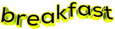 breakfast Sticker