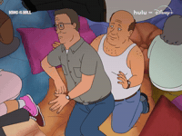 King Of The Hill Cuddle GIF by HULU