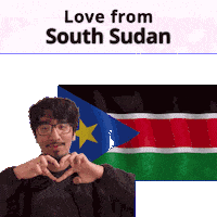 South Sudan Sticker