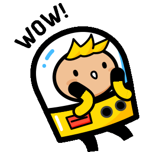 oh my wow Sticker by JAMKOO