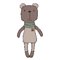 katalinkababy hello bear amber szia Sticker