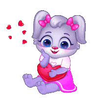 I Love You Kiss Sticker by Lucas and Friends by RV AppStudios