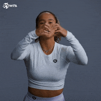 Heart Love GIF by WTA
