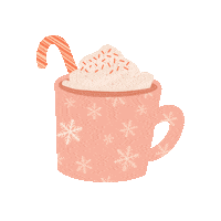 Hot Chocolate Christmas Sticker