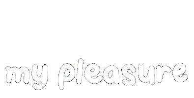 My Pleasure Sticker by Rima Bhattacharjee