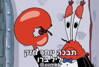 Hebrew Cry Harder GIF