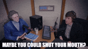 Winter Shut Up GIF by FoilArmsandHog
