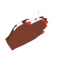 Hands Wash Sticker by TITSUP