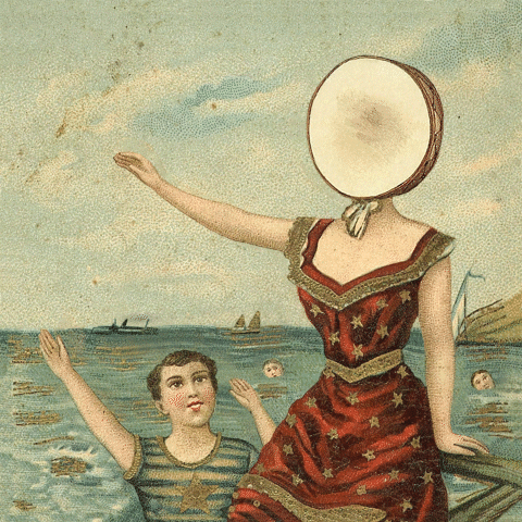 MotionCovers giphyupload motion covers neutral milk hotel in the aeroplane over the sea GIF