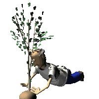 3D Plant Sticker