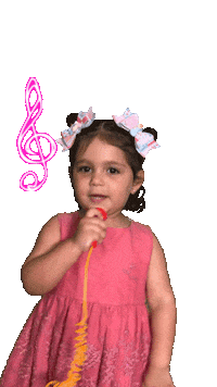 Musica Singing Sticker by Katy Ferrer