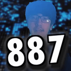 887