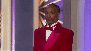 Shrugging Billy Porter GIF by Golden Globes