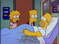 whispering homer simpson GIF
