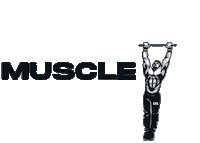 Motivation Muscle Up Sticker by Take it to the next level