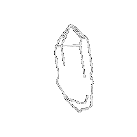 Colombia Crystal Sticker