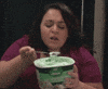 Ice Cream Eating GIF